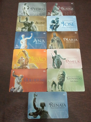 Cartões Telefonicos Série Nomes 0