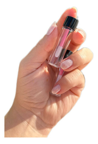 Kit 150 Mini Frasco De Batom Recarregável Gloss Embalagem 0