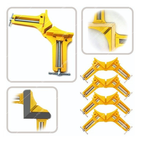 4 Prensas Escuadra Carpinteria Herreria Oferta!!! 0