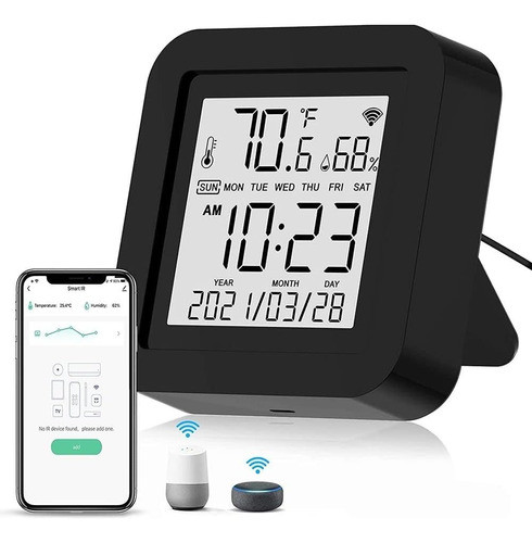 Control Remoto Smart  Wifi Sensor Humedad Temperatura Jta 0