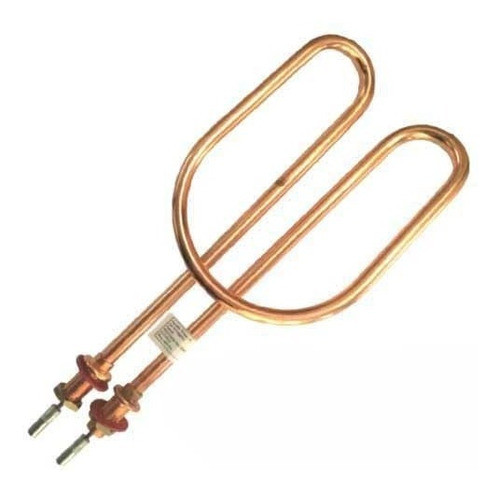 Resistencia Riñon Cobreada 1200w Abrasol Calefon Eléctrico 0