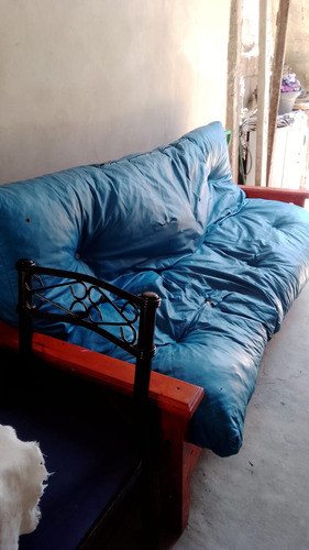 Futon. Solo Falta Tapizar La Colchoneta 0