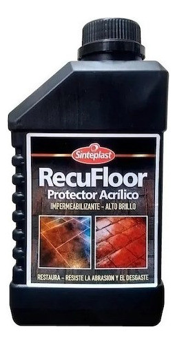 Protector Acrilico Recufloor Sinteplast 1 Litro 0