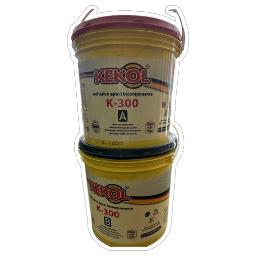 Pegamento Epoxi Bicomponente, K-300, Kekol, 10 Kg 0