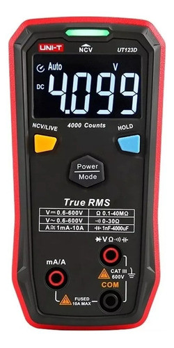 Multimetro Digital Inteligente True Rms Uni-t Ut123d 0