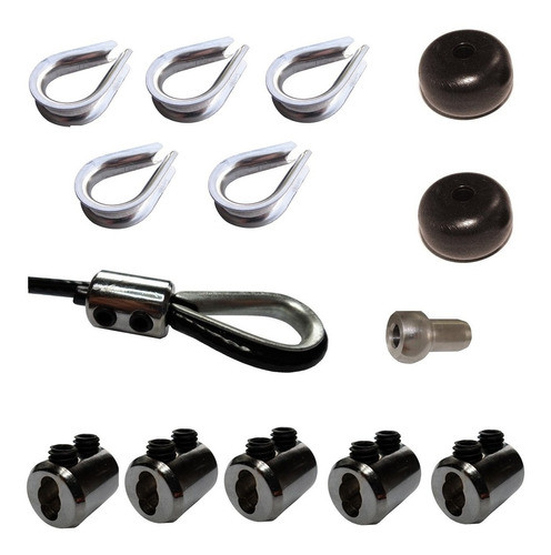 Kit De Armado De Cables De Multigimnasio Completo Multigym 0