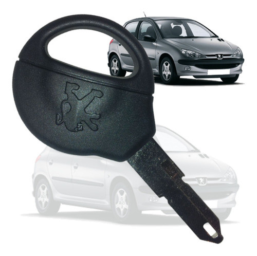Copia Llave Codificada Peugeot 206 Sin Telemando 0