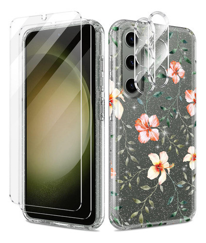 Funda Samsung Galaxy S23 + 2 Protectores Pantalla Y Cámaras 0