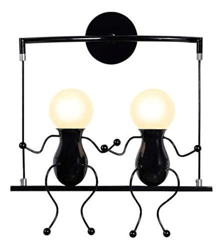 Kawell Humanoid Lámpara De Pared Creativa Lámpara De Pared D 0