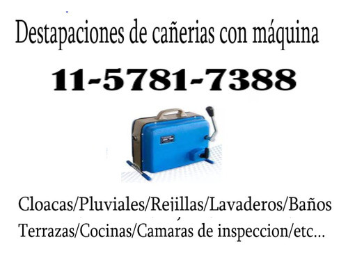 Destapaciones De Cañerias En Adrogue 0