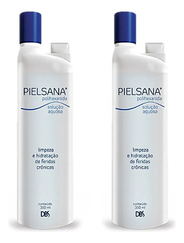 Pielsana Polihexanida Solucao Aquosa 350ml Dbs - Kit Com 2 0