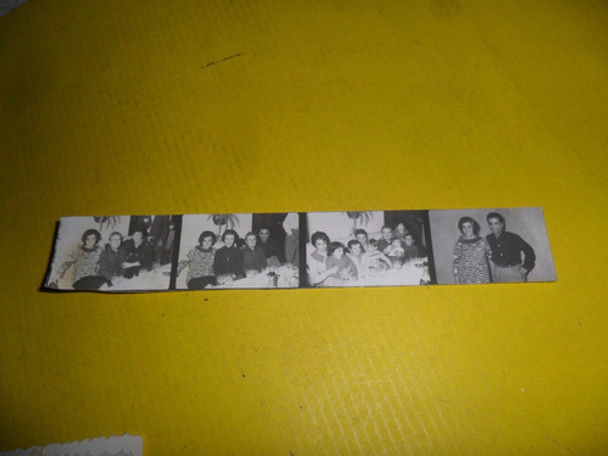 Antigua Fotografia Mini Foto 3,5 X 2,3 Cm Familiar 0