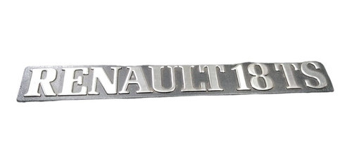 Emblema Leyenda *renault 18 Ts* Trasera Renault 18 0