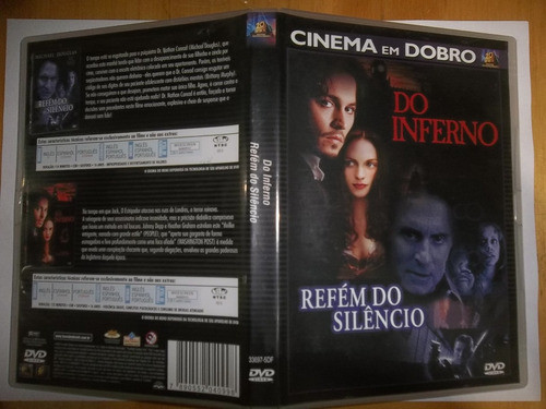 Dvd Reféns Do Silêncio Michael Douglas E Do Inferno Depp 0