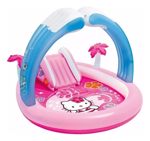 Centro De Juegos Inflable Hello Kitty Intex 0