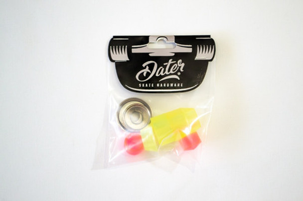 Bujes Skate Dater Ure Pro 46d Cristal - Pivots + Arandelas 0