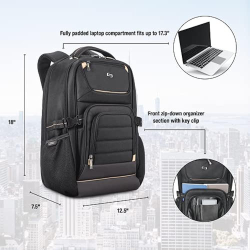 Solo Pro 173  Mochila Para Portátil Negro Pro742 0