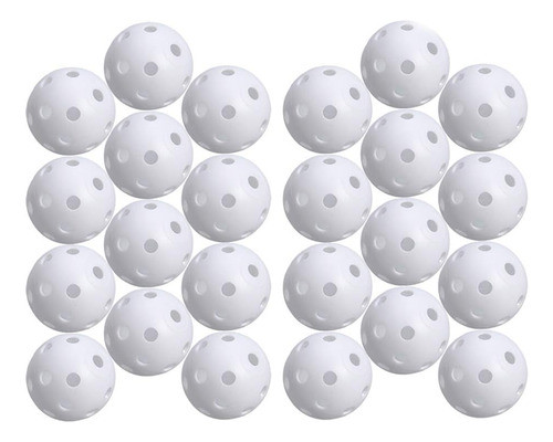 Stobok 24 Pelotas Juego Perforadas Huecas Práctica Golf Y 0