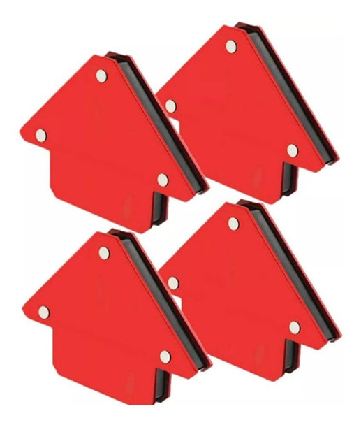 4 Escuadras Magnetica Herreria Y Soldadura 3 Pulgadas 11 Kg 0