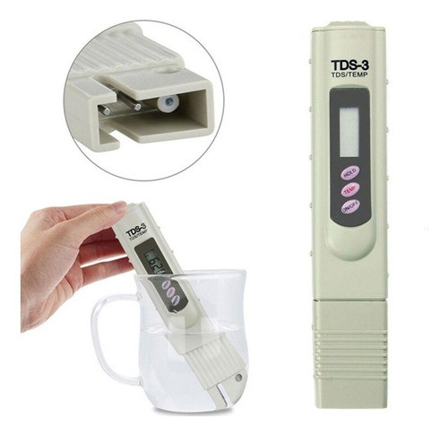 Medidor De Tds Probador Ppm Temp. Calidad Barril 0