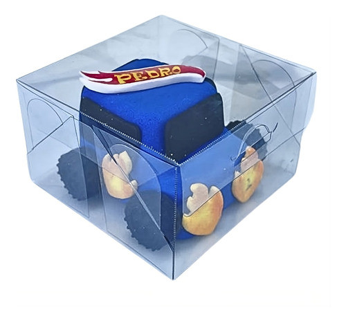 10 Caixa Acetato Transparente 8x8x5 Id5282 (ideia) Essencial 0