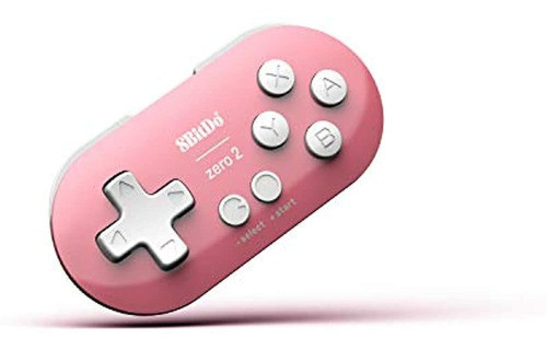 8bitdo Zero 2 Bluetooth Gamepad (edicion Rosa) - Nintendo S 0