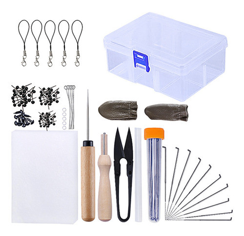 Kit De Feltragem Com Agulha De Feltro 0