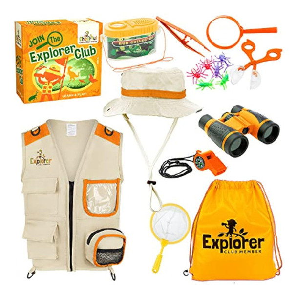 Kit De Explorador Premium Para Niños Con 0