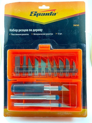 Kit Cutter 13 Cabezas Intercambiable Tipo Bisturi 0