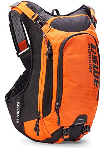 Mochila Uswe Patriot 15l Con Protector De Espalda, Mochila S 0
