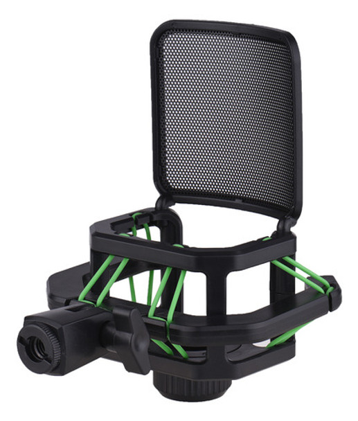 Microfone De Plástico Mic Shock Mount Anti-holder Stand Meta 0