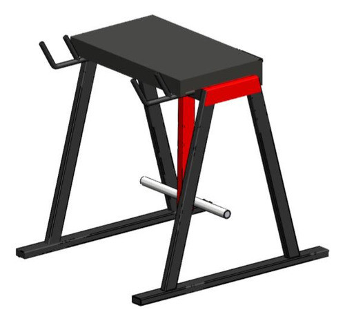 Plano Para Fabricar Maq Gym. Banco De Hiperextension Inversa 0