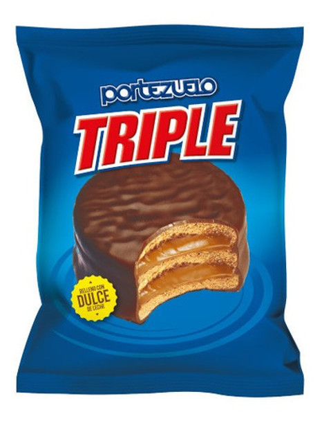 Caja De 12 Alfajor Triple Chocolate Portezuelo 0