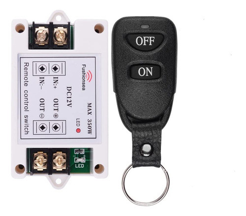 Fushionsea Interruptor De Bloqueo De Control Remoto De 12 V 0