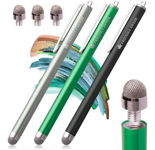 Lapiz Capacitivo Para Pantallas Tactiles (3 Unidades) 0