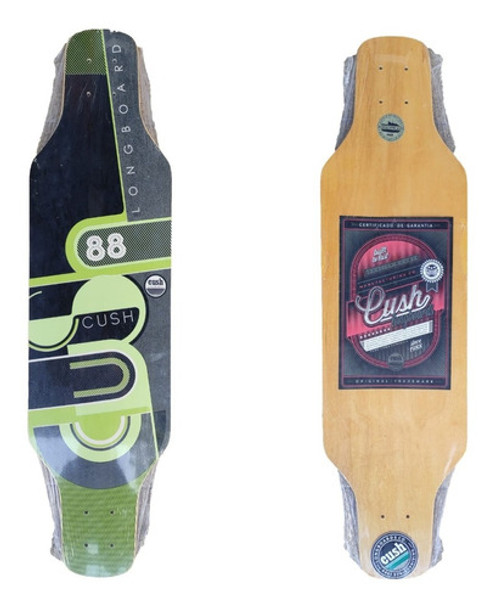 Shape Cush Longboard Skate Marfim Sm06 89,5x24cm 0