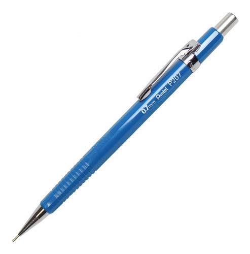 Lapiseira Tecnica Pentel P207 0.7mm Azul 0