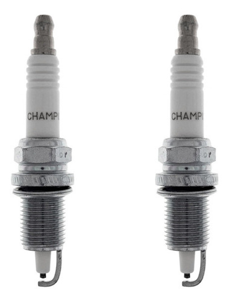 2 Velas Ignição Champion Qc12pepb Evinrude Johnson 40-250 Hp 0