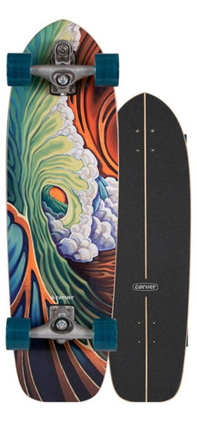 Carver C7 Green Room 33.75  - Surf Skate Completo 0