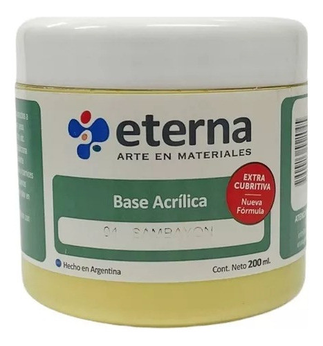 Eterna Base Acrilica 200 Ml Sambayon 0