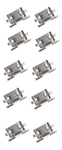 Kit 10 Conector De Carga Moto G2 Xt1068 Xt1069 0