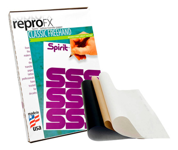 Papel Hectografico Spirit Unidad - Transfer Tattoo 0
