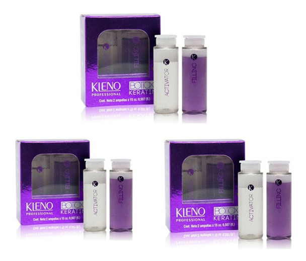 Ampollas Bottox Keratin Kleno Post Alisado Lifting X3 U. 0 Ampollas Bottox Keratin Kleno Post Alisado Lifting X3 U. 0