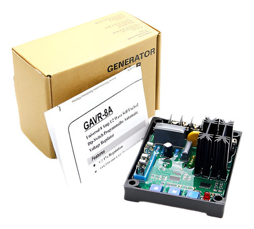 Módulo De Regulador De Voltaje Automático De Avr De Gavr-8a 0