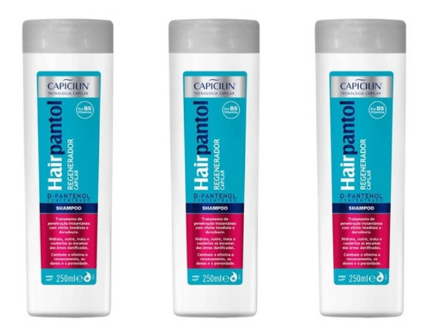 Capicilin Hairpantol Shampoo 250ml (kit C/03) 0 Capicilin Hairpantol Shampoo 250ml (kit C/03) 0