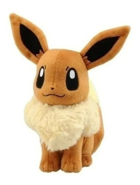 Eevee Pelúcia Pokémon Boneco 18 Cm Pronta Entrega 0