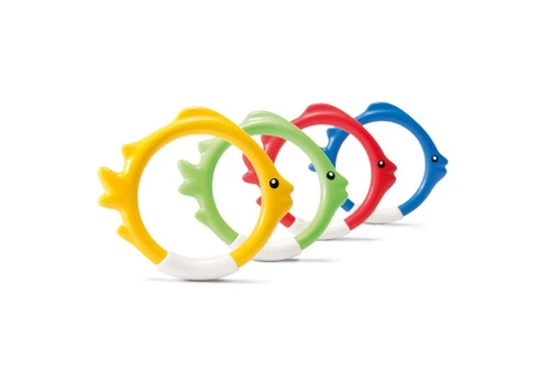 Juego Para Buceo  Intex Aros Sumergibles Peces 0