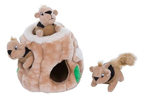 Perro De Afuera Hide-a-squirrel Rompecabezas De Peluche Chir 0