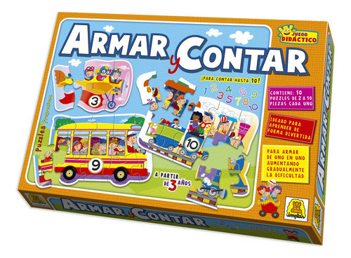 Juego De Mesa Armar Y Contar Puzzle Implas 0