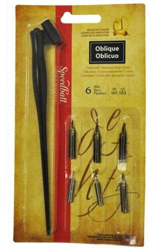 Conjunto Caligrafia Speedball Oblique 2968 0